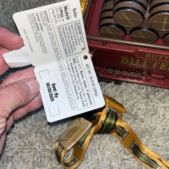 NWT Universal Studios Hollywood Harry Potter Butterbeer Cart Candy Bucket Contai - Picture 6 of 12